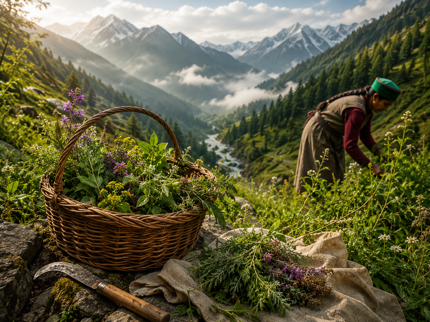 Wild-Harvested Herbs